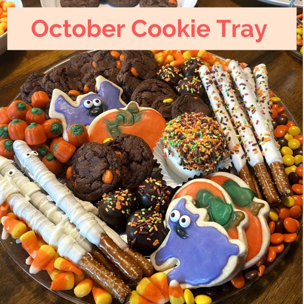 October Cookie Tray - Square