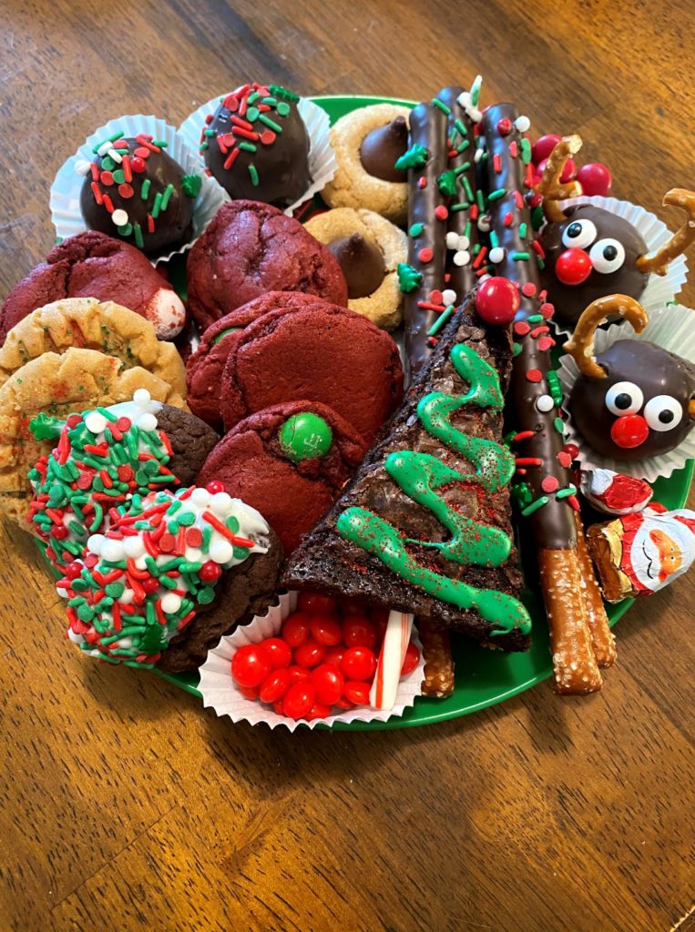 Mini Christmas Cookie Tray 1