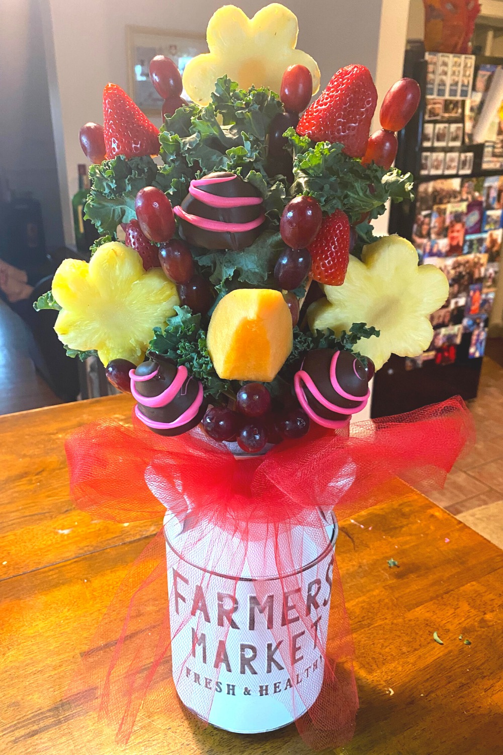 Homemade Edible Arrangement Lifestyled By Sam