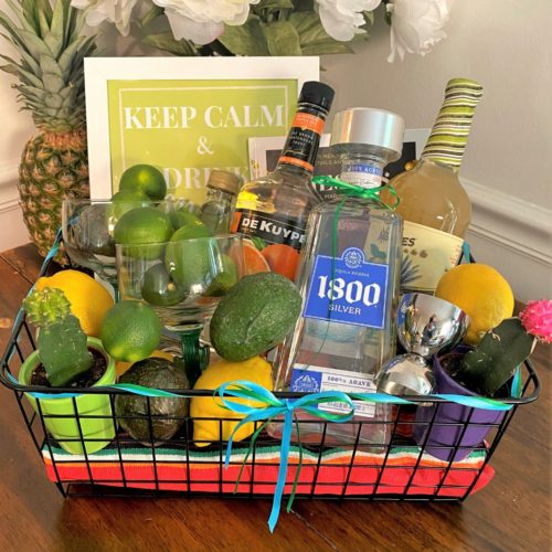 Diy Margarita T Basket Ideas And What To Put In A Margarita T Basket