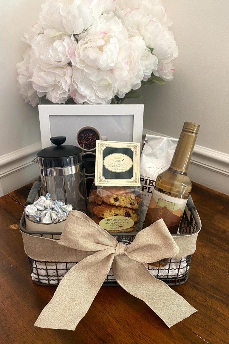 Coffee Gift Basket {DIY} – Lifestyled By Sam