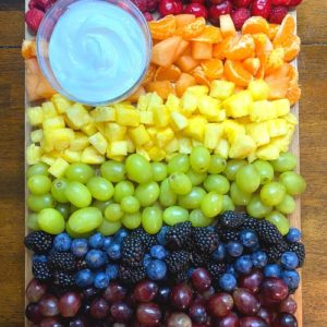 Rainbow Fruit Tray - Post Featured Image