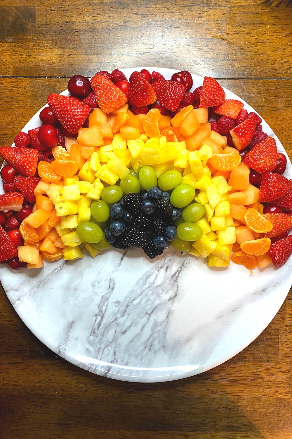 How To Make A Rainbow Fruit Tray – Lifestyled By Sam