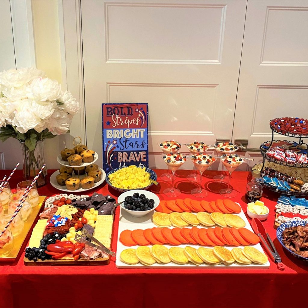 Featured Image for the Fourth of July Brunch Post