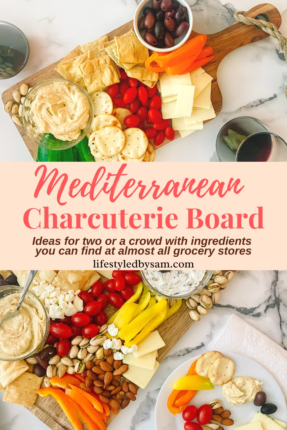 Mediterranean Charcuterie Board Ideas: For Two Or A Crowd!