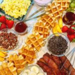 Waffle Brunch Board Feature Image - Close Up