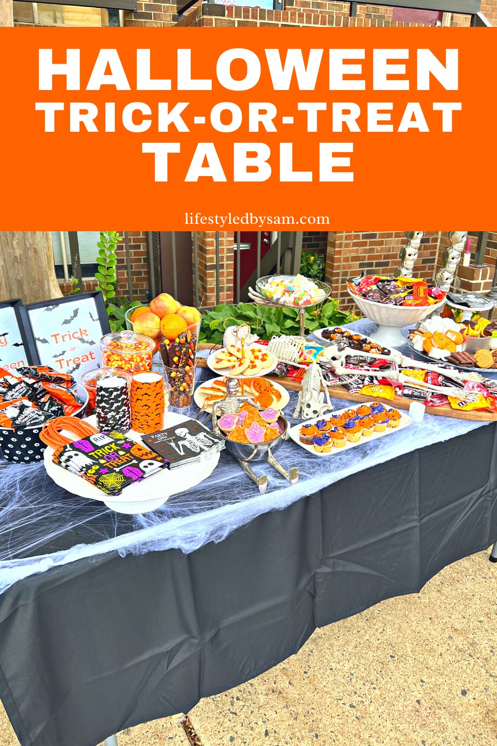 Halloween Trick Or Treat Table Lifestyled By Sam