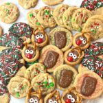 Featured image for the Christmas Peanut Butter Cookie Post