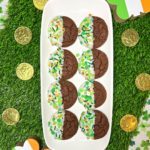 St. Patrick's Day Cake Mix Cookies - Featured Image