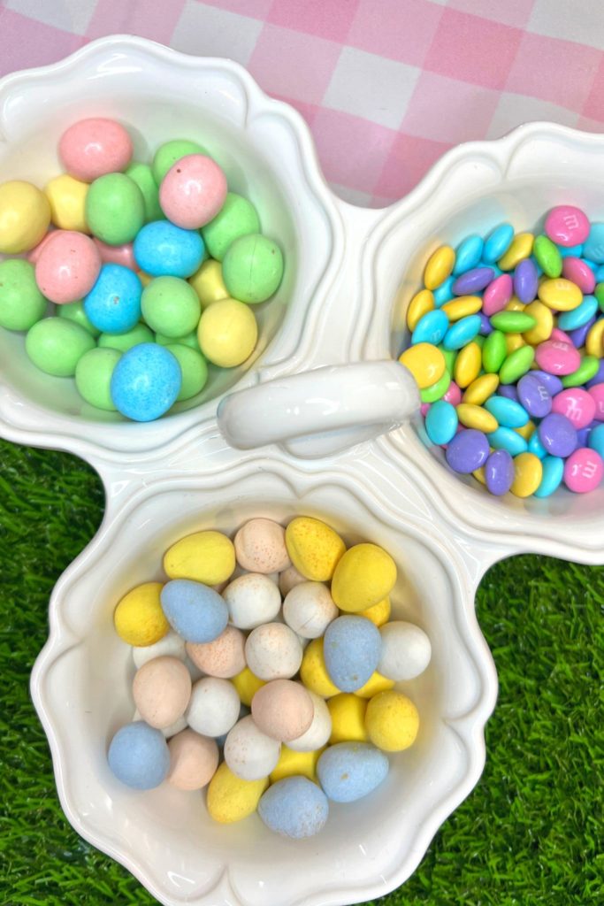 Easter Candy Table Display